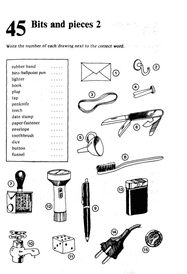 Drawing 1 Vocabulary Test Your Vocabulary 1 Penguin English