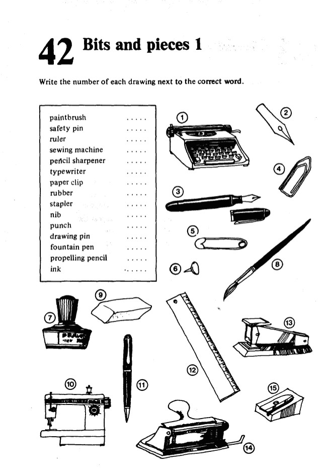 Drawing 1 Vocabulary Test Your Vocabulary 1 Penguin English