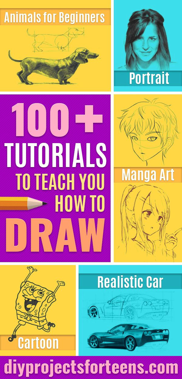 Drawing 100 Dogs 100 Tutorials to Teach You How to Draw Diy Projects for Teens
