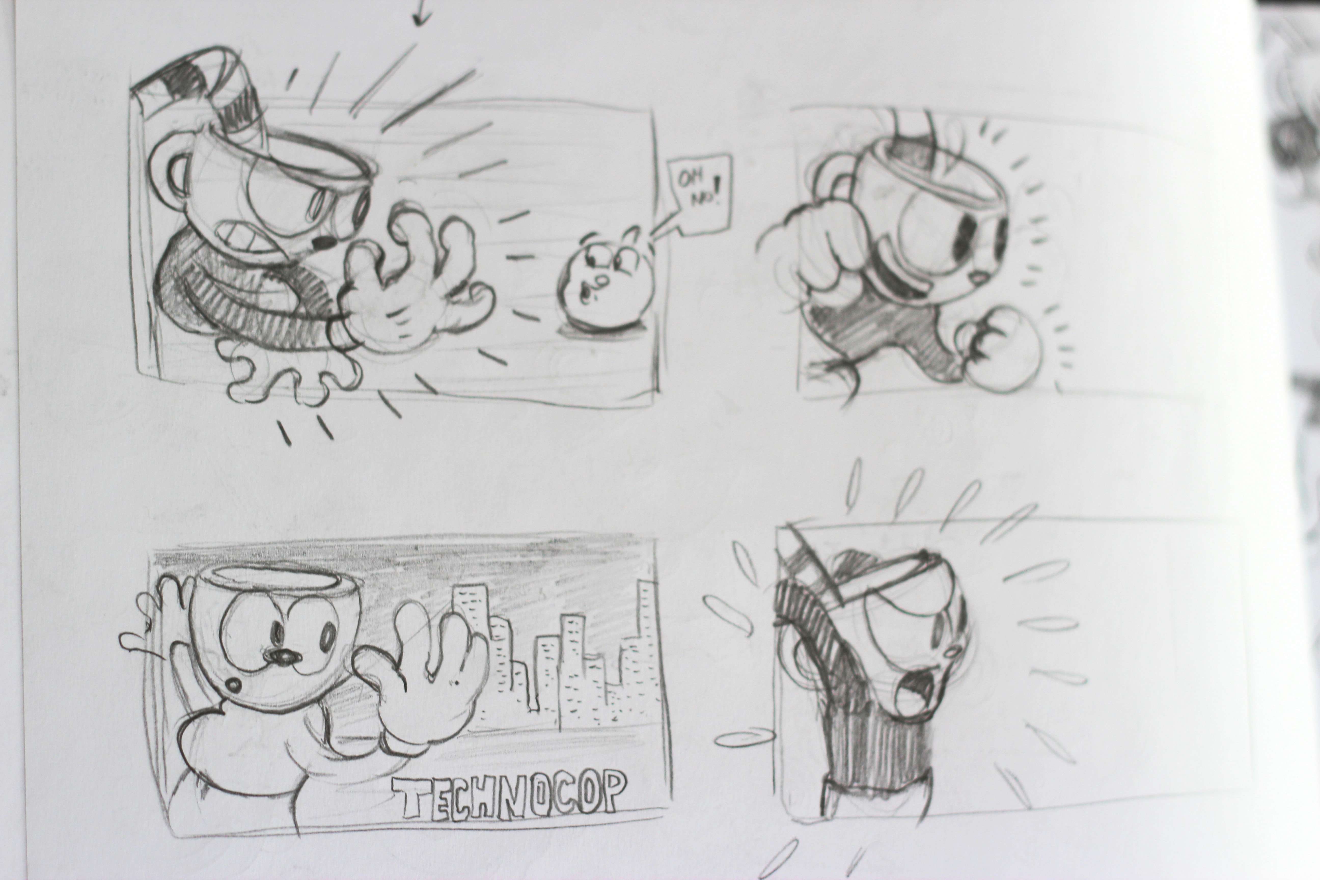 Drawing 1930s Cartoon Cuphead Creating A Game that Looks Like A 1930s Cartoon the Verge