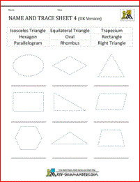 Drawing 2 Dimensional Shapes 2d Shapes Worksheets