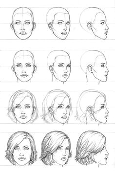 Drawing 3 4 View 886 Best Girl Face Drawing Images In 2019 Female Art Woman Art