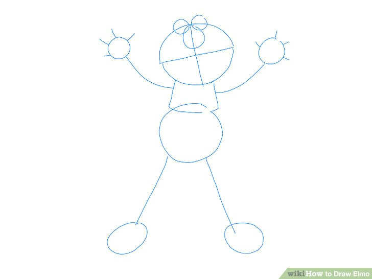 Drawing 3 Clues 4 Ways to Draw Elmo Wikihow