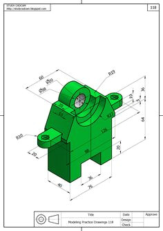 Drawing 3 D Shapes Mechanical Drawings Blueprints Cad Drawings