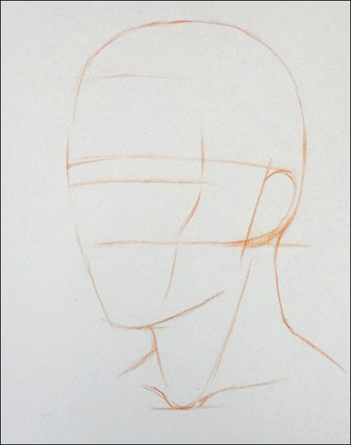 Drawing 3 Quarter View How to Draw A Portrait In Three Quarter View Part 3 Drawing Manga