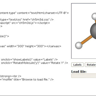 Drawing 3d Molecules Pdf Ch5m3d An HTML5 Program for Creating 3d Molecular Structures