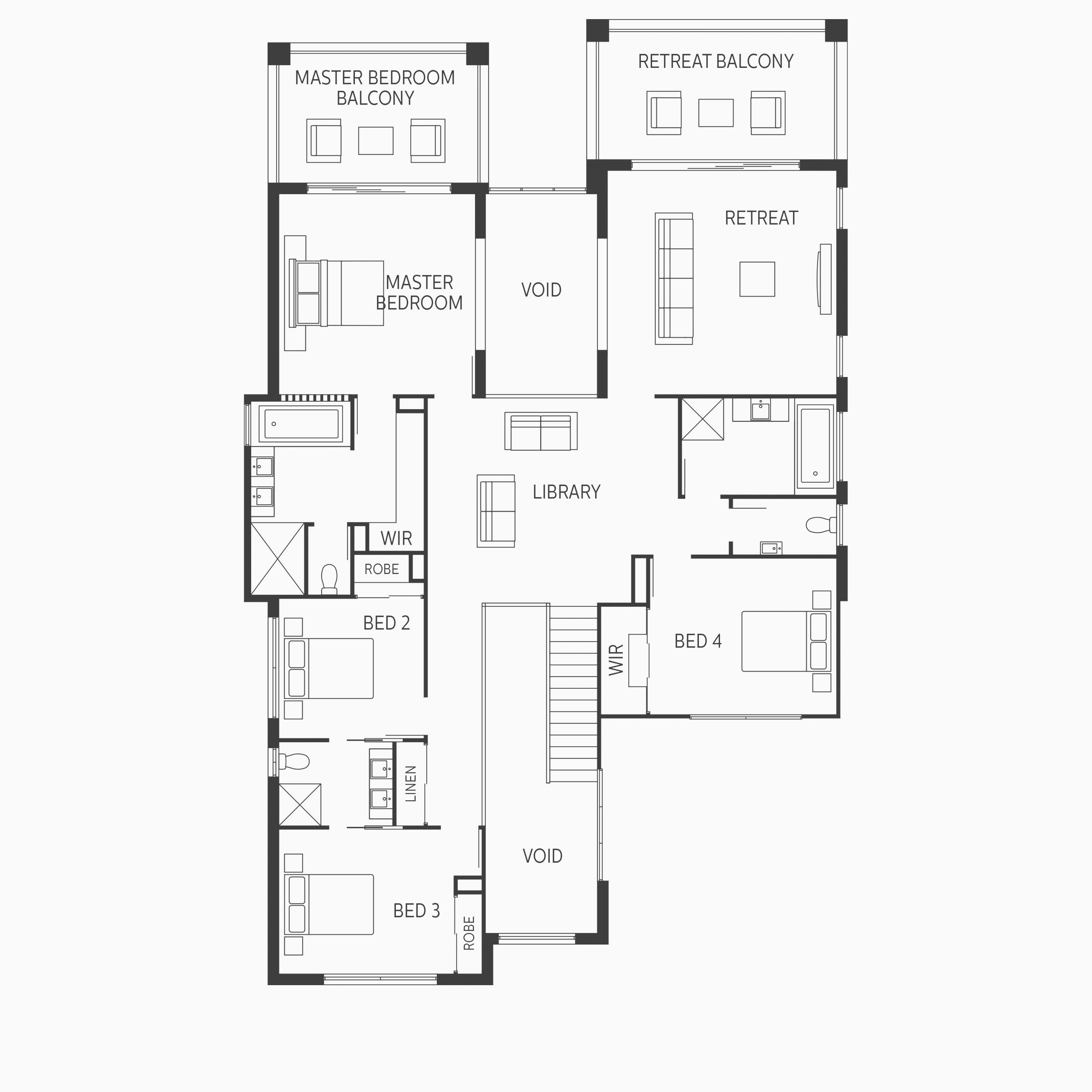 Drawing 4 Bedroom House 30 Awesome 4 Bedroom House Plan Plan Floor Plan Design