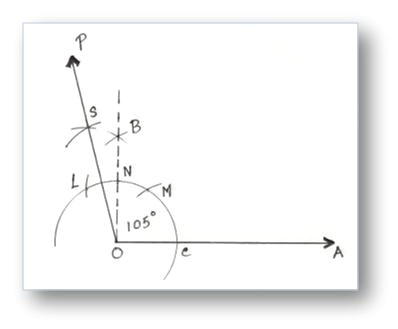 Drawing 40 Degree Angle Construction Of Angles by Using Compass Construction Of Angles