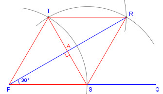 Drawing 40 Degree Angle How to Construct A 30 Degree Angle with Compass and Straightedge or