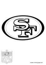 Drawing 49ers Logo Pin by Crafty Annabelle On San Francisco 49ers Printables