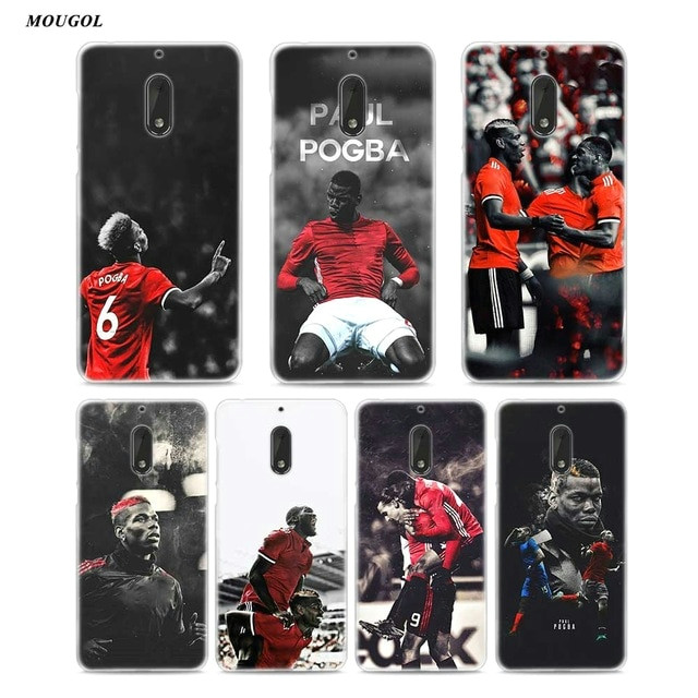 Drawing 5.0 Mougol Football Paul Pogba Printing Drawing Transparent Hard Phone