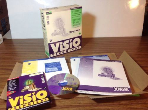 Drawing 5.0 Visio Standard 5 0 Upgrade Technical Drawing software Complete W Cd