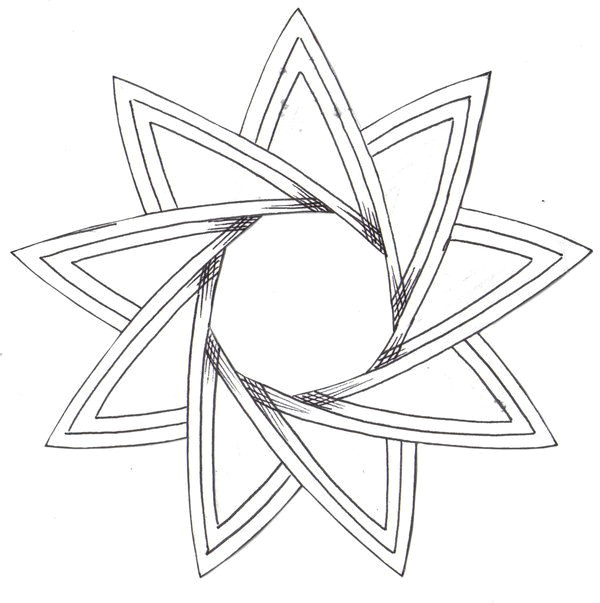 Drawing 5 Point Star 9 Sided Star Nine Pointed Star by Raentrieve On Deviantart Nine