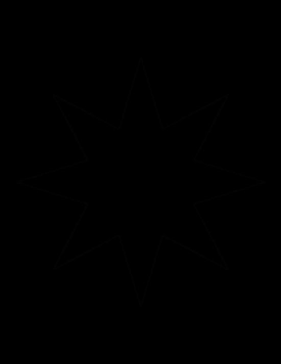 Drawing 5 Point Star Pin by Muse Printables On Printable Patterns at Patternuniverse Com