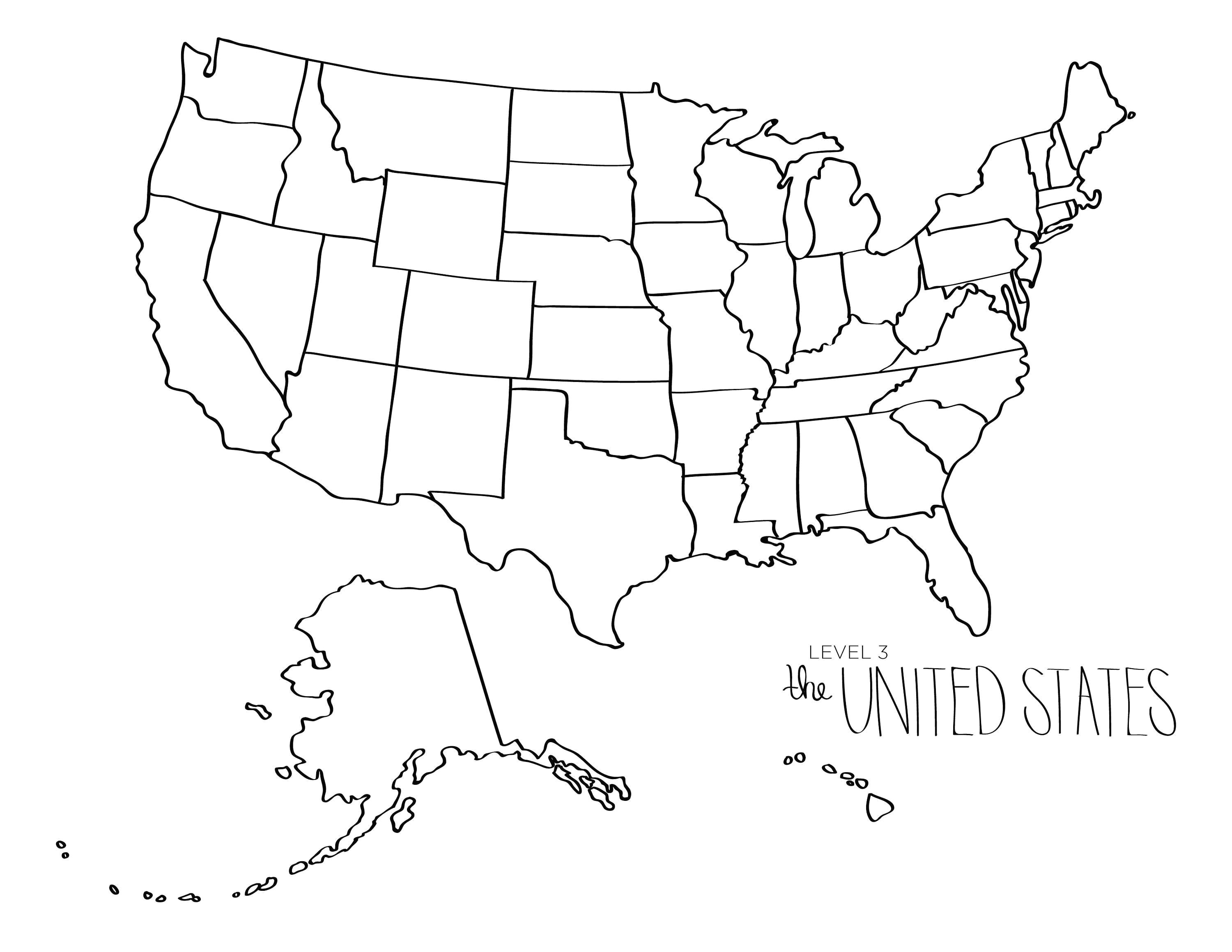 Drawing 50 States United States Map Drawing New How to Draw A United States Map Fresh