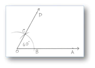 Drawing 60 Degree Angle Compass Construction Of Angles by Using Compass Construction Of Angles