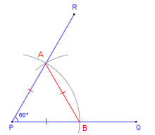 Drawing 60 Degree Angle Compass How to Construct A 60 Degree Angle with Compass and Straightedge or