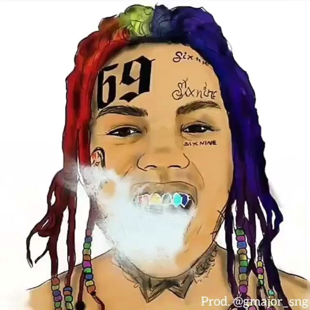 Drawing 6ix9ine Pin Od Poua A Vatea A Karin Piovara Iova Na Nastenke Tekashia A V Roku