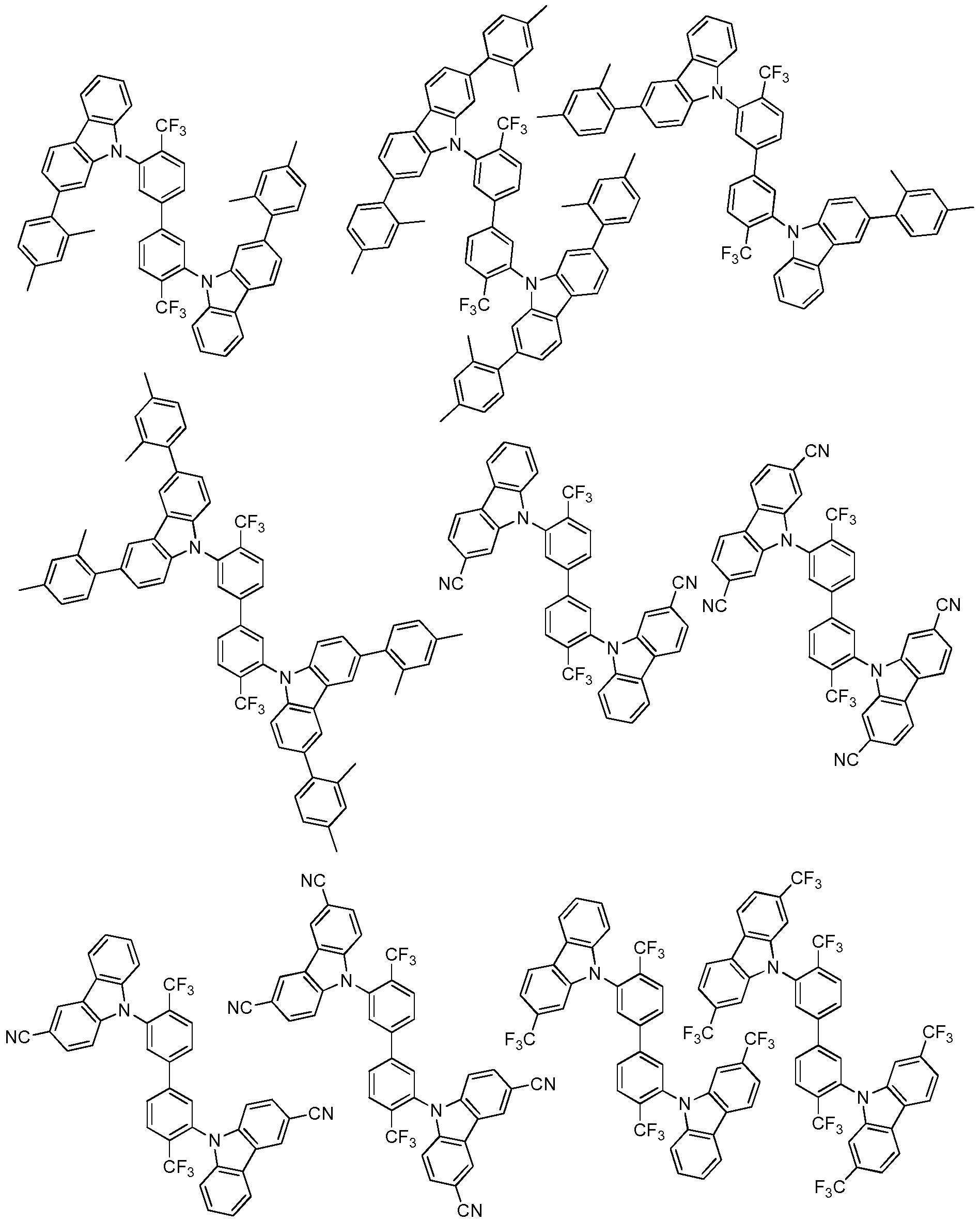 Drawing 7 Bme Wo2018001820a1 Dicarbazolbiphenylderivate Zur Verwendung In