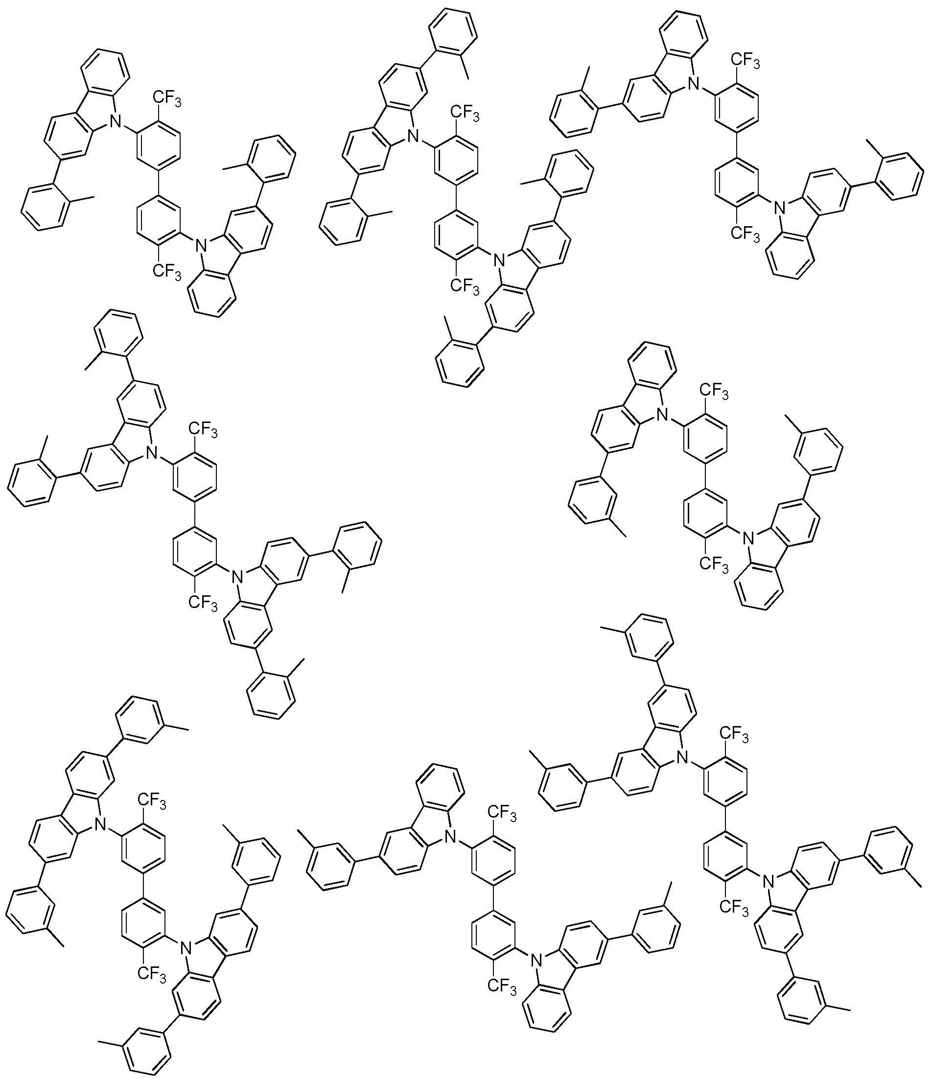 Drawing 7 Bme Wo2018001820a1 Dicarbazolbiphenylderivate Zur Verwendung In