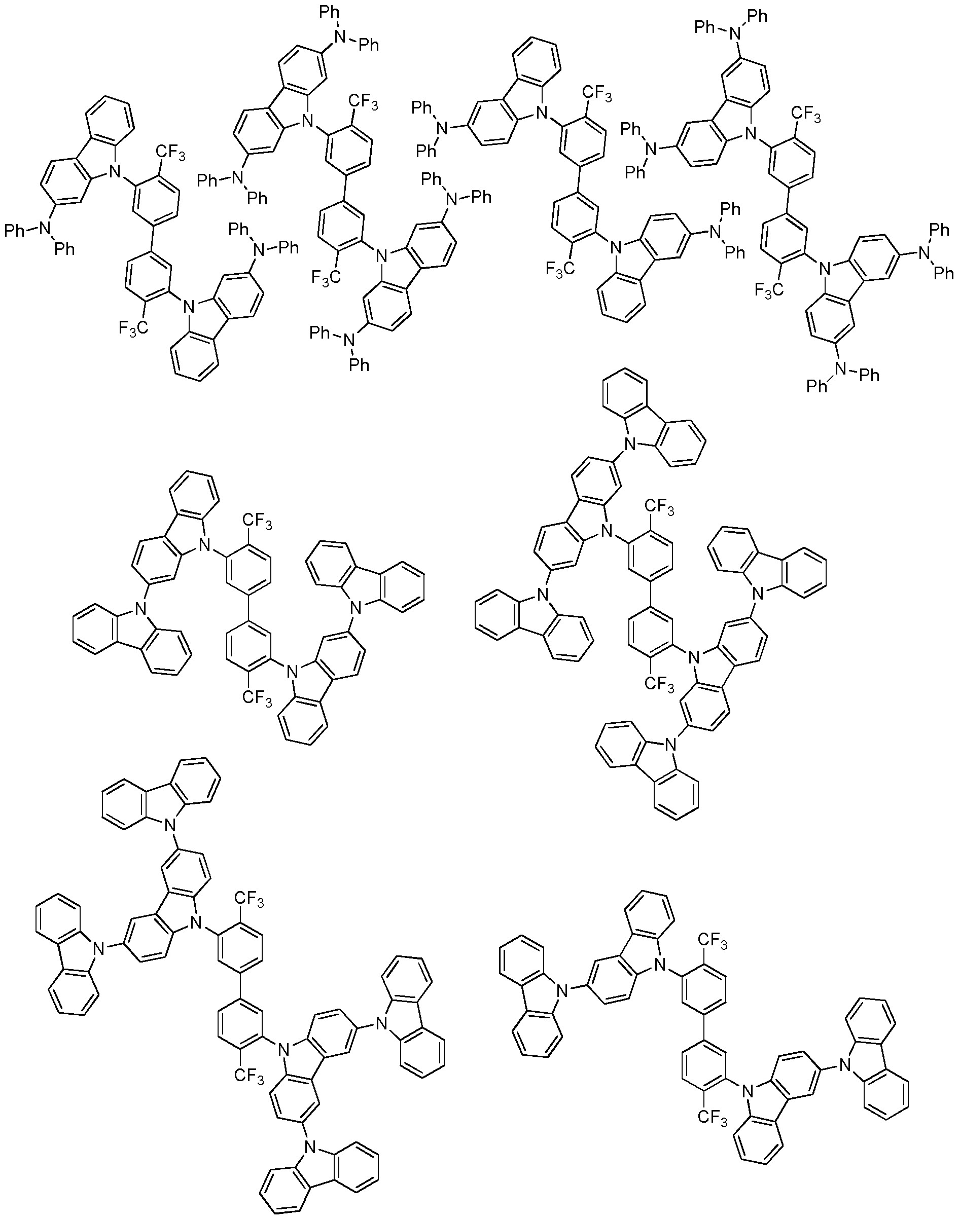 Drawing 7 Bme Wo2018001820a1 Dicarbazolbiphenylderivate Zur Verwendung In