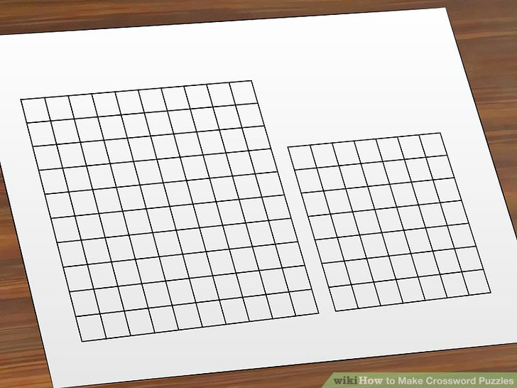 Drawing 7 Crossword Clue How to Make Crossword Puzzles 15 Steps with Pictures Wikihow