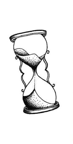 Drawing 8 Hours A Day 8 Best Hourglass Drawing Images Hourglass Tattoo Awesome Tattoos