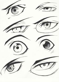 Drawing A Anime Eye Anime Male Eyes Csp16569245 Drawings and How to Draw Anime