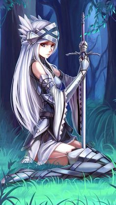 Drawing A Anime Warrior Log Horizon Princess Lenessia Anime Pinterest Anime Anime Art