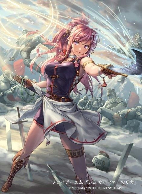 Drawing A Anime Warrior Marisa Sacred Stones Anime Pinterest Fire Emblem Fire Emblem