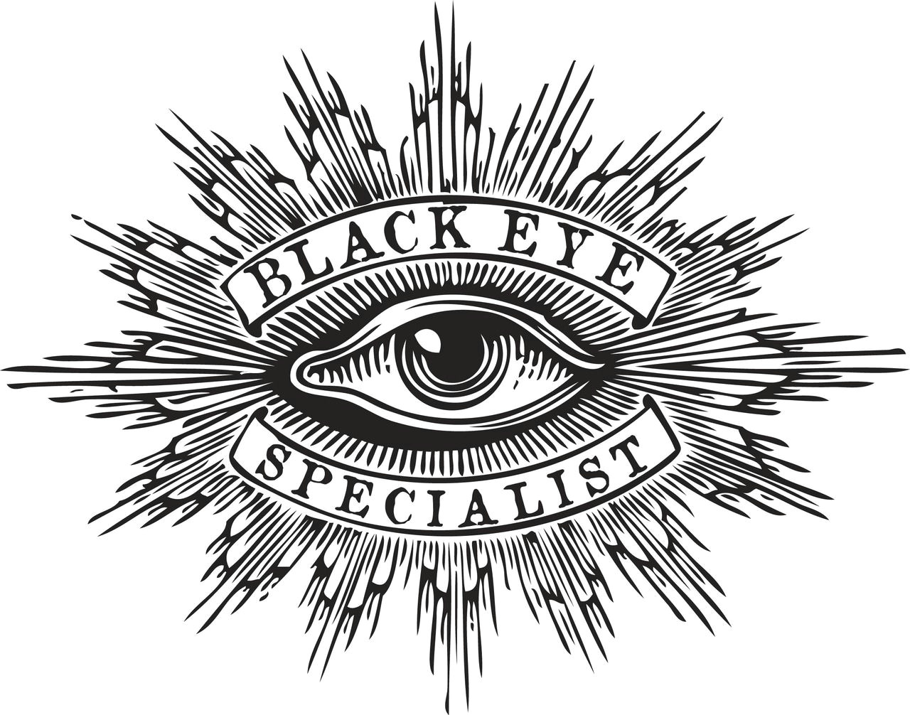 Drawing A Black Eye Logo Black Eye Eyes Eyes Illustration Eye Illustration