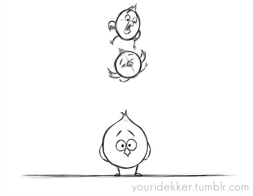 Drawing A Cartoon Ball Youridekker Several Little Chicks Bouncing Great Use Of the