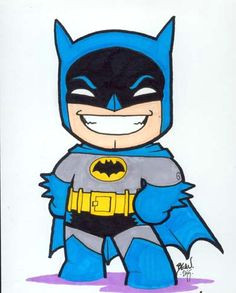 Drawing A Cartoon Batman How to Draw Batman Chibi How to Draw Drawing Ideas Draw