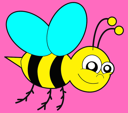 Drawing A Cartoon Bee How to Draw Cartoon Bumblebees or Bees with Easy Step by Step