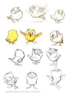 Drawing A Cartoon Bird 57 Best Bird Cartoon Images Cartoon Birds Bird Flying Graphic