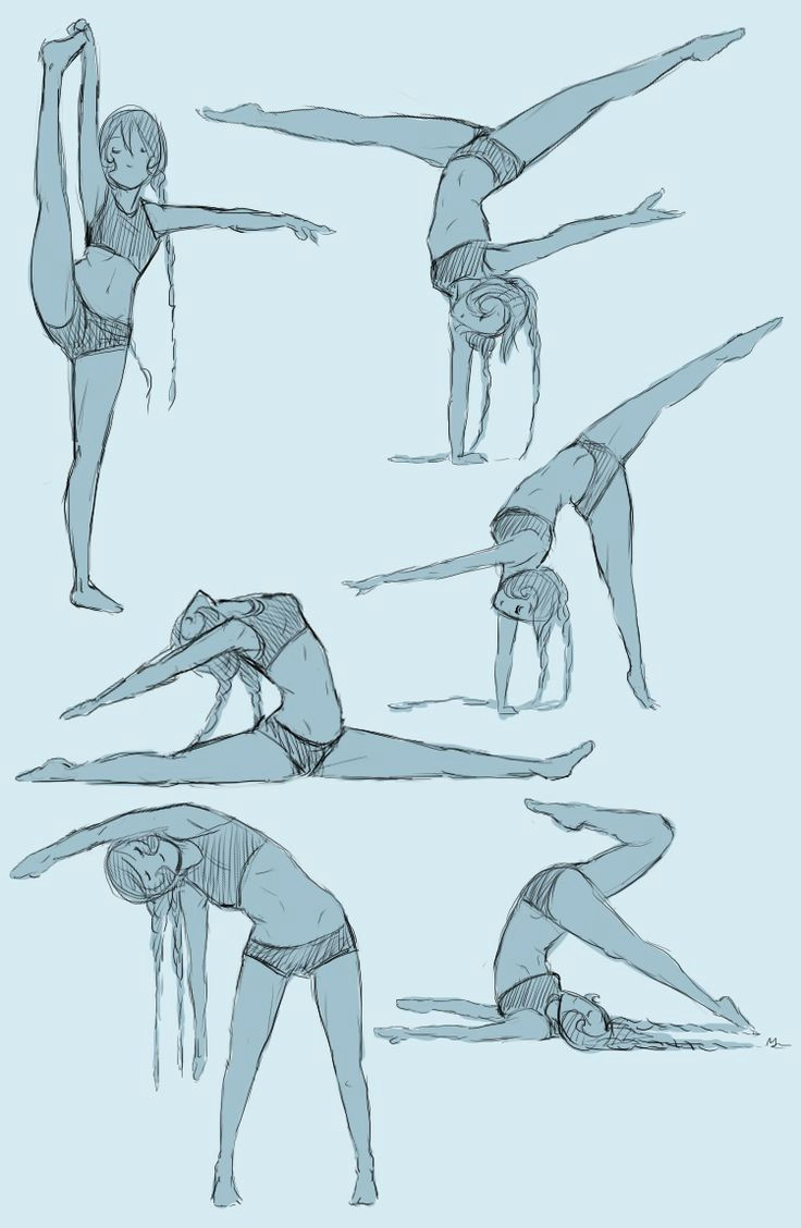 Drawing A Cartoon Body Image Result for Sassy Cartoon Body Sketches Gymnastics forms