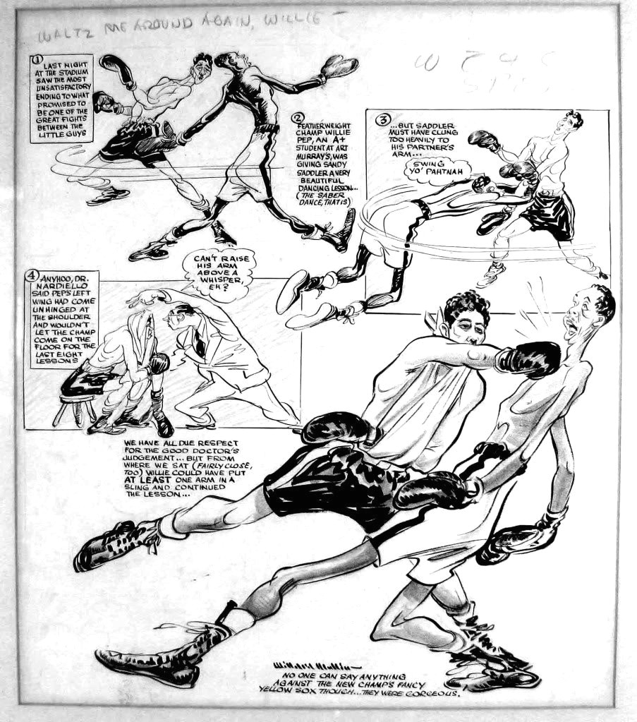 Drawing A Cartoon Boxer Gurney Journey Willard Mullin and Sports Cartooning