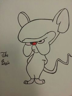 Drawing A Cartoon Brain 158 Best Classic and Favourite Cartoon Characters to Draw Images