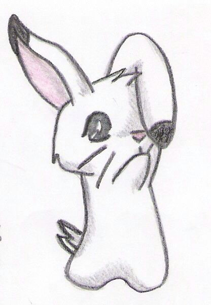 Drawing A Cartoon Bunny Cute Bunny Drawing Doodles Cute Drawings Drawings Animal Drawings