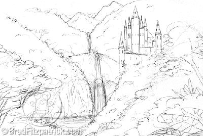 Drawing A Cartoon Castle Old Castle Drawings Books Worth Reading Pinterest Drawings