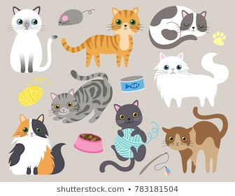 Drawing A Cartoon Cat Face Cartoon Cat Images Stock Photos Vectors Shutterstock