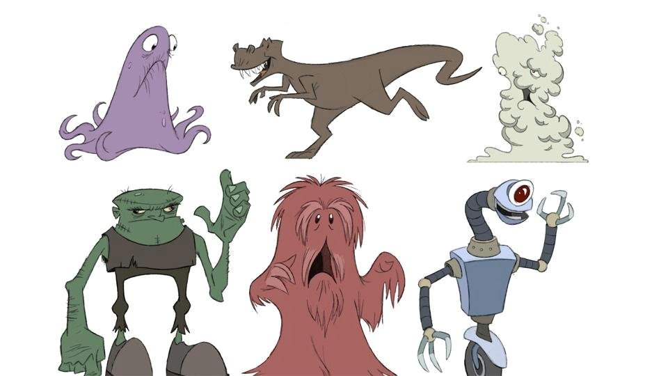Drawing A Cartoon Character Animation Foundations Drawing Cartoon Characters