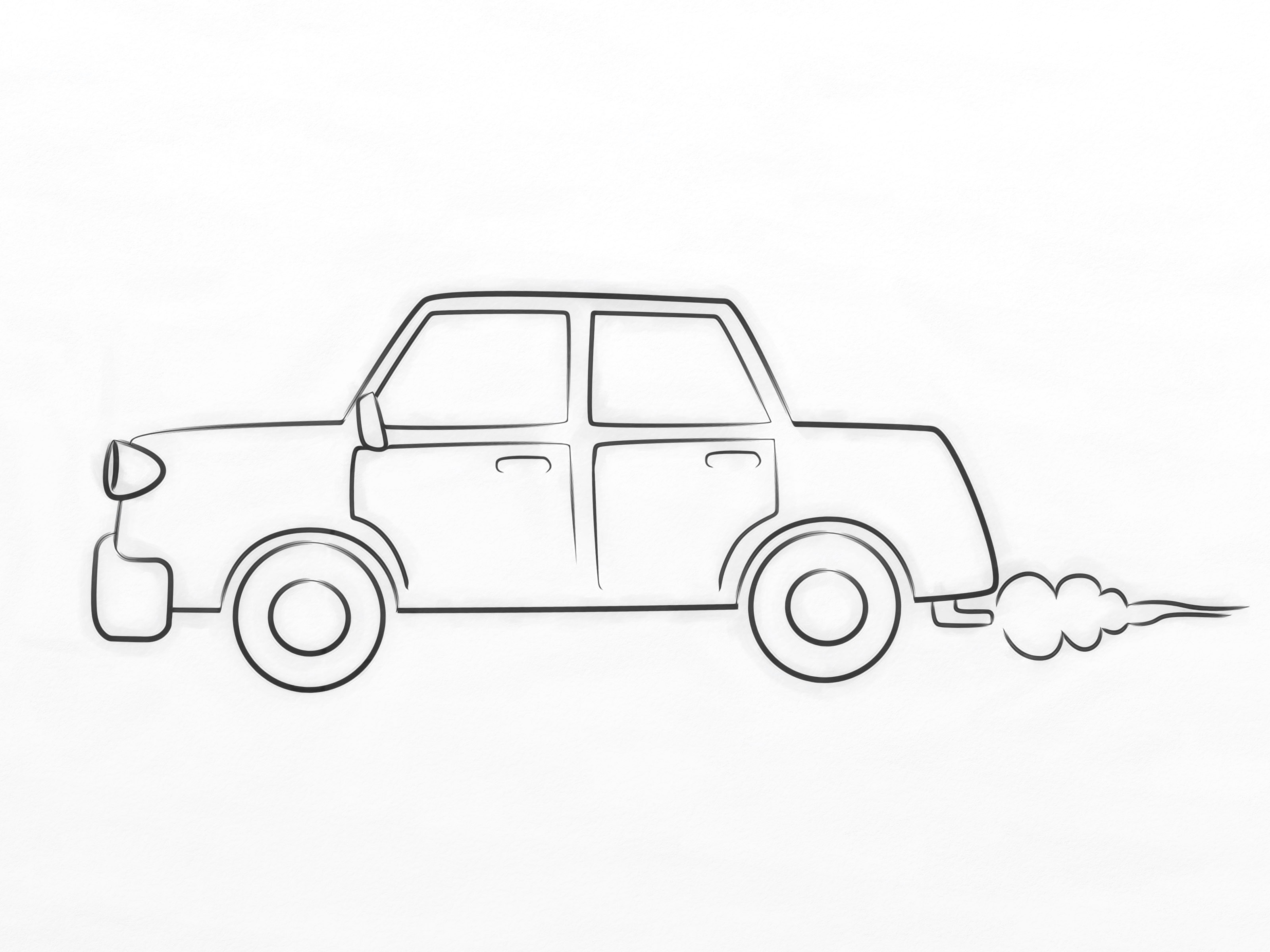 Drawing A Cartoon Character Step by Step How to Draw A Cartoon Car 8 Steps with Pictures Wikihow