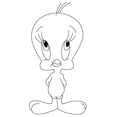 Drawing A Cartoon Character Step by Step Pin by Christine Higgins On Tweety Bird Drawings Cartoon Drawings