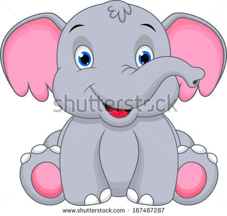 Drawing A Cartoon Elephant Cute Cartoon Elephants Cartoon Elephant Stock Photos Cartoon