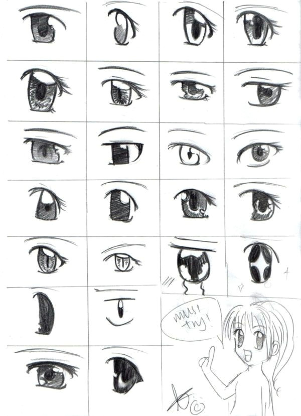 Drawing A Cartoon Eye How to Draw Cartoon Eyes and Face Cartoon Drawings Pinterest