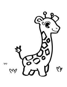 Drawing A Cartoon Giraffe 2785 Best Cartoon Drawings Images In 2019 Kid Drawings Cartoon