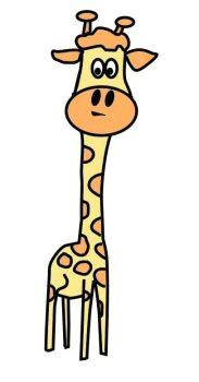 Drawing A Cartoon Giraffe 3440 Best Cartooning Images Easy Drawings Simple Drawings Kawaii