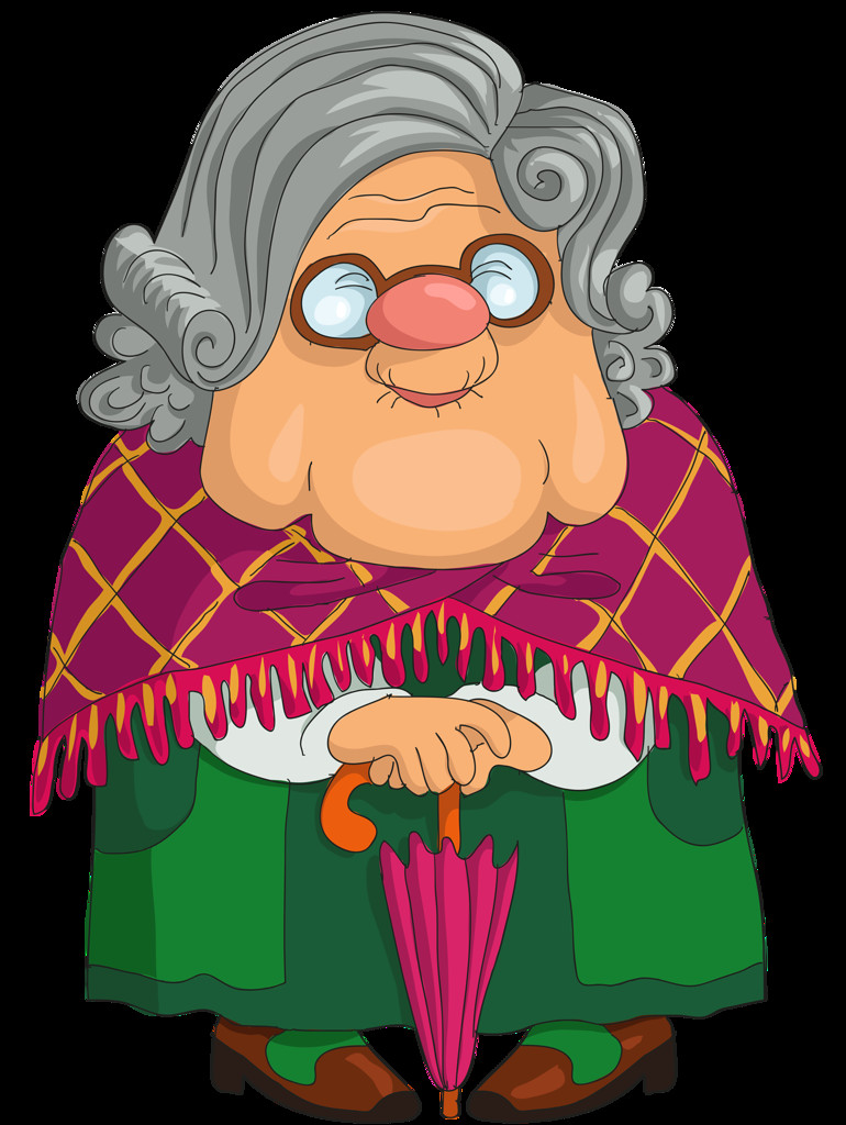 Drawing A Cartoon Grandma 6 Png Family Pinterest Clip Art People and Cartoon