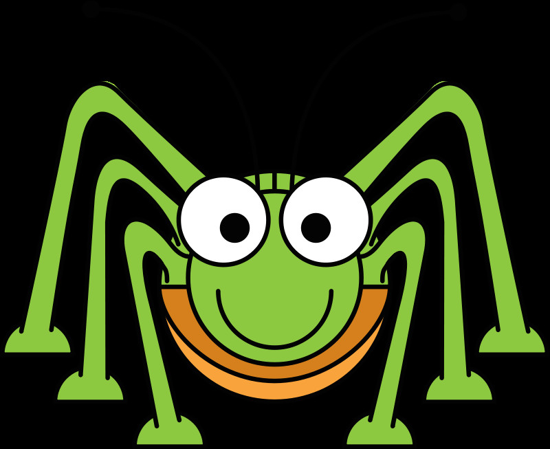 Drawing A Cartoon Grasshopper Free to Use Public Domain Grasshopper Clip Art Marketing Bugs
